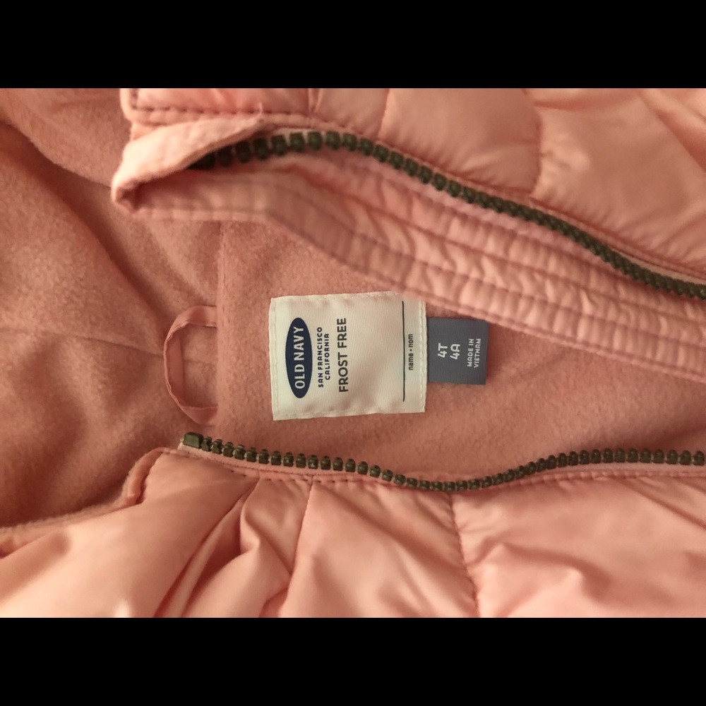 Old navy puffer jacket